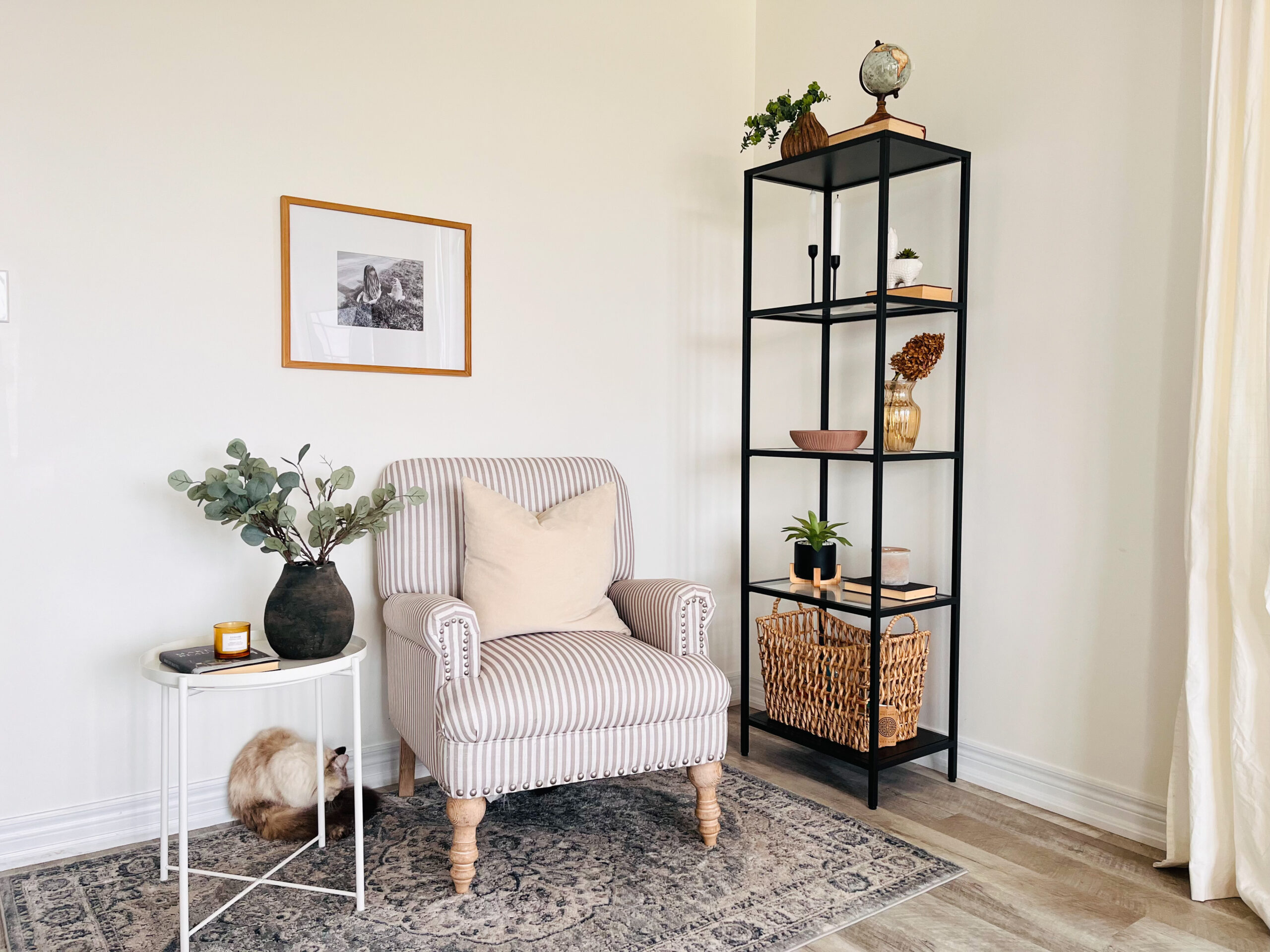 at home reading nook