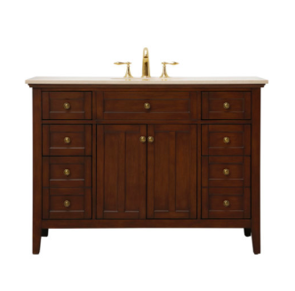 Wayfair teak vanity