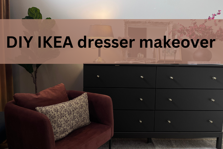 DIY Ikea dresser makeover 