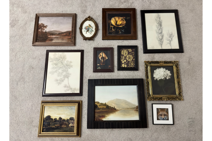 how to make a gallery wall 