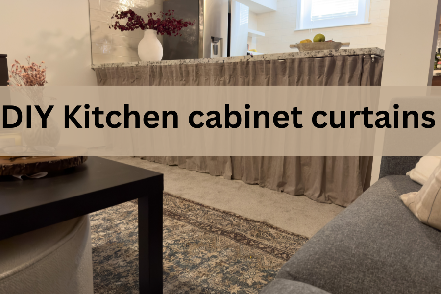 Kitchen cabinet curtains 