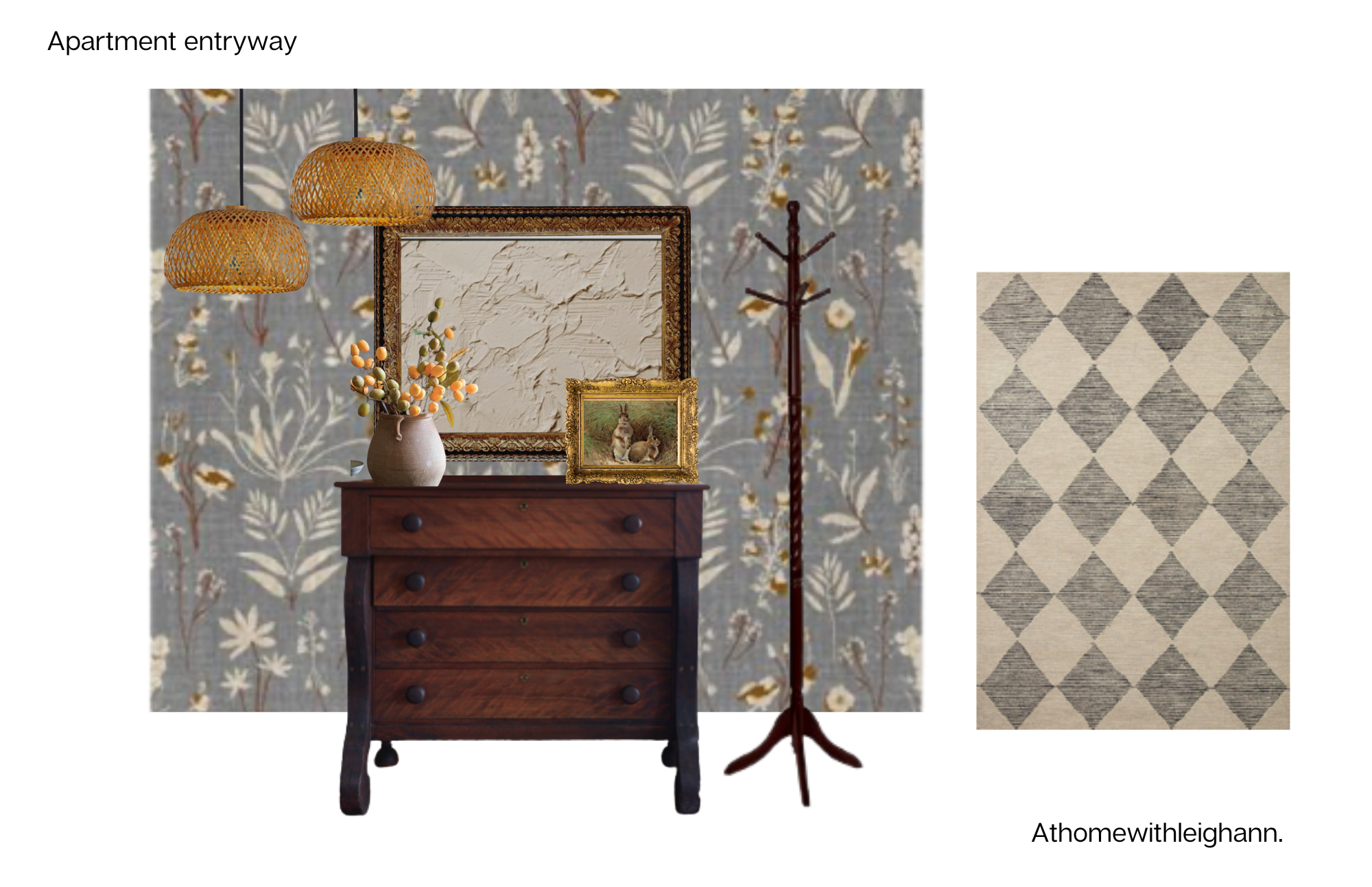 entryway mood board