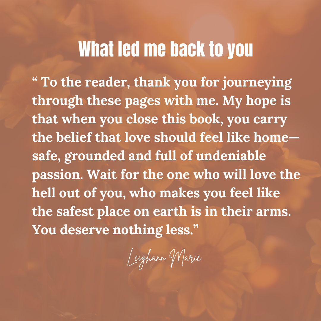 what led me back to you novelry contest